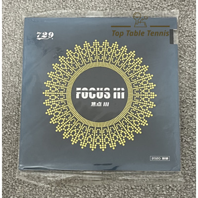 RITC 729 Focus III Table Tennis Rubber