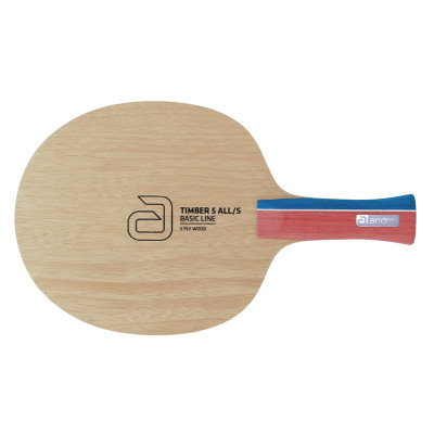 Andro TIMBER 5 ALL/S Table Tennis Blade (5 Ply)
