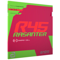 Andro RASANTER R45 Table Tennis Rubber (Black, Red, Green)