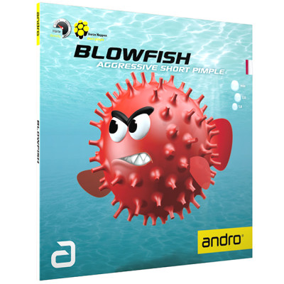 Andro BLOWFISH Short Pimples Table Tennis Rubber