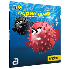 Andro BLOWFISH+ Short Pimples Table Tennis Rubber