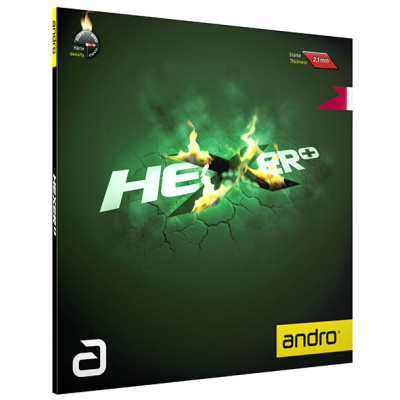 Andro HEXER + Table Tennis Rubber