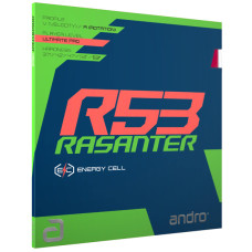 Andro RASANTER R53 Table Tennis Rubber (Black, Red, Green)