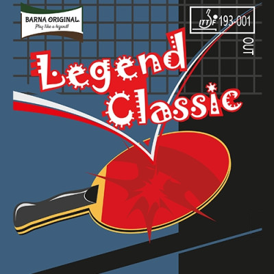 Barna Original Legend Classic Short Pimples Table Tennis Rubber