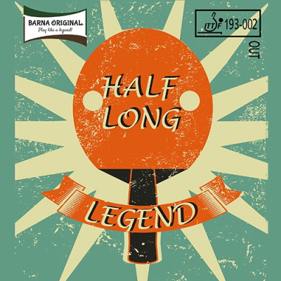 Barna Original Legend Half Long -Half Long Pimples Table Tennis Rubber