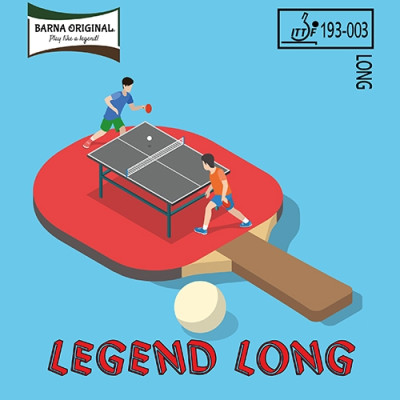 Barna Original Legend Long Long Pimples Table Tennis Rubber