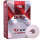 DHS DJ40+ WTT 3 Star Table Tennis Ball (1 Box = 6 Balls)