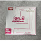 DHS Hurricane 9 Pink Table Tennis Rubber