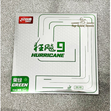 DHS Hurricane 9 Green Table Tennis Rubber