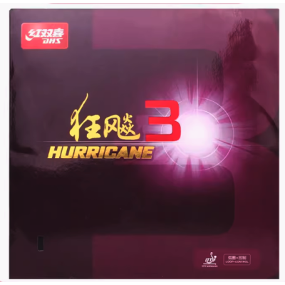 DHS Hurricane 3 Table Tennis Rubber