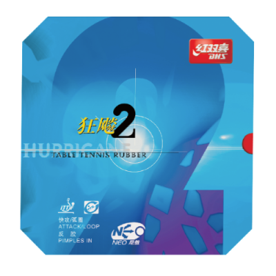 DHS Neo Hurricane 2 Table Tennis Rubber