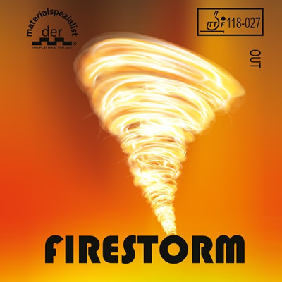 Der-materialspezialist Firestorm Short Pimples Table Tennis Rubber