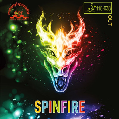 Der-materialspezialist Spinfire Short Pimples Table Tennis Rubber