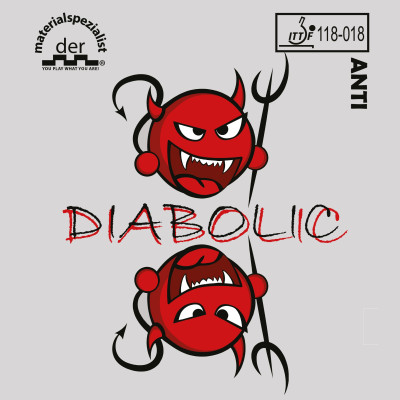 Der-materialspezialist Diabolic Anti Table Tennis Rubber