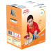 Double Fish V40+ 1 Star Table Tennis Ball 100pcs (1 Box = 100 Balls) (White/ Orange)