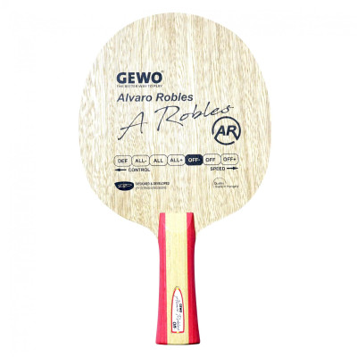 GEWO Alvaro Robles OFF- Table Tennis Blade (5 Ply)