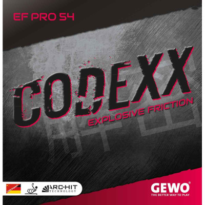 GEWO Codexx EF Pro 54 Table Tennis Rubber