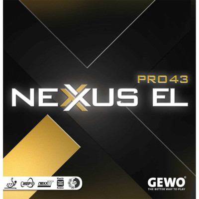 GEWO Nexxus EL Pro 43 Table Tennis Rubber