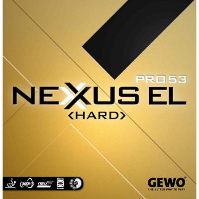 GEWO Nexxus EL Pro 53 Hard Table Tennis Rubber