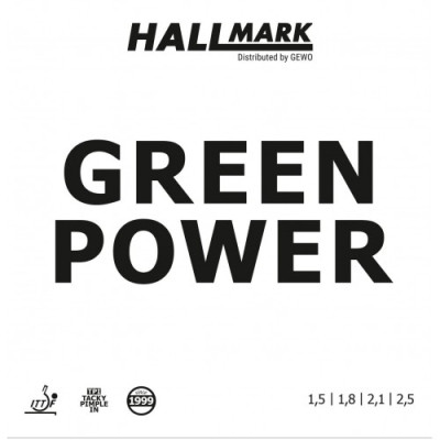 Hallmark GREEN POWER Table Tennis Rubber