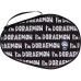 I'm Doraemon Table Tennis HARD Racket Case (Grey Black)