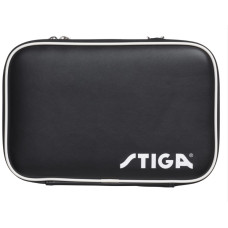 Stiga Double Batwallet Classic black/white Table Tennis Racket Case