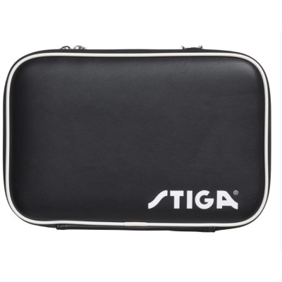 Stiga Double Batwallet Classic black/white Table Tennis Racket Case