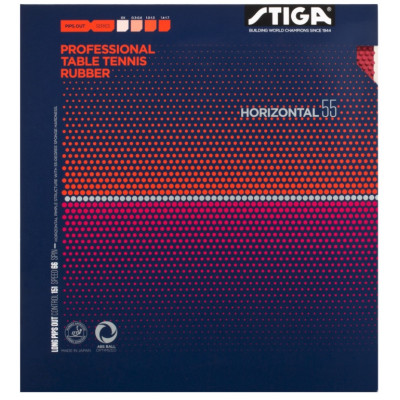 STIGA Horizontal 55 Long Pimples Table Tennis Rubber