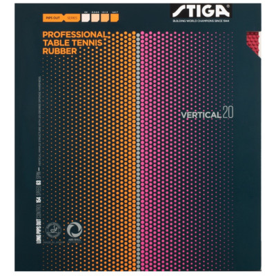 STIGA Vertical 20 Long Pimples Table Tennis Rubber