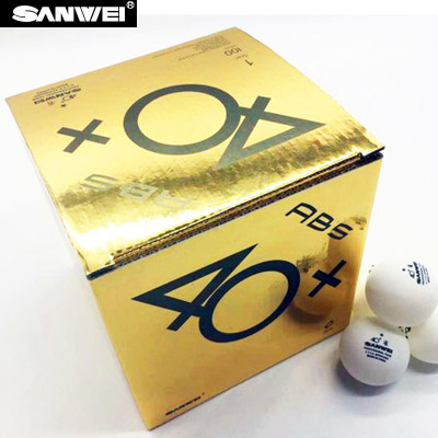 Sanwei ABS 1 Star Table Tennis Training Ball 100pcs