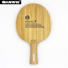 Sanwei HC-5S Table Tennis Blade (5 ply + 2 Soft Carbon)