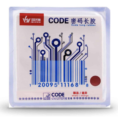 Sanwei Code Long Pimples Table Tennis Rubber