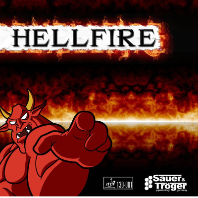 Sauer & Tröger HELLFIRE Long Pimples Table Tennis Rubber