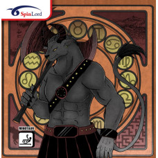 Spinlord Minotaur half-long pimples Table Tennis Rubber (Black, Red, Blue)