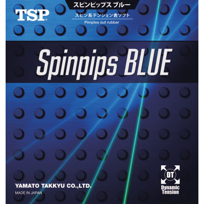 TSP Spinpips Blue Short Pimples Table Tennis Rubber