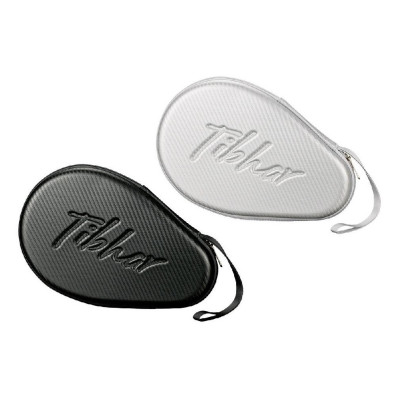 TIBHAR Carbon Round Case Table Tennis Racket Case