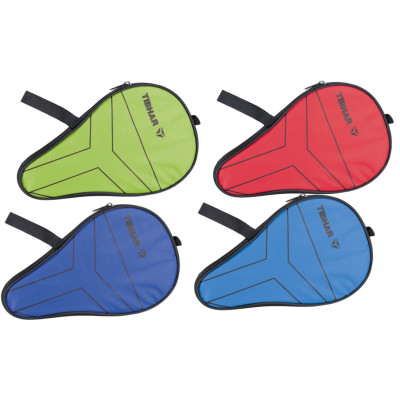 TIBHAR Round Cover "T" Table Tennis Racket Case