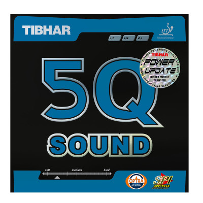 TIBHAR 5Q Sound Table Tennis Rubber
