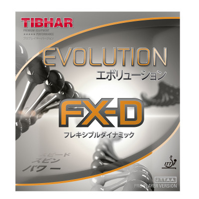 TIBHAR EVOLUTION FX-D Table Tennis Rubber