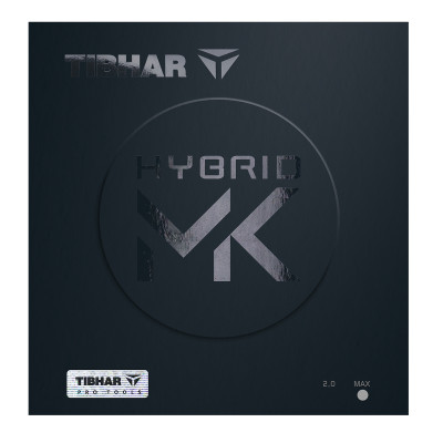 TIBHAR HYBRID MK Table Tennis Rubber (Black, Red, Blue)