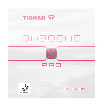 TIBHAR QUANTUM X PRO Pink Table Tennis Rubber