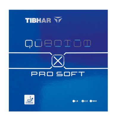 TIBHAR QUANTUM X PRO Soft Table Tennis Rubber