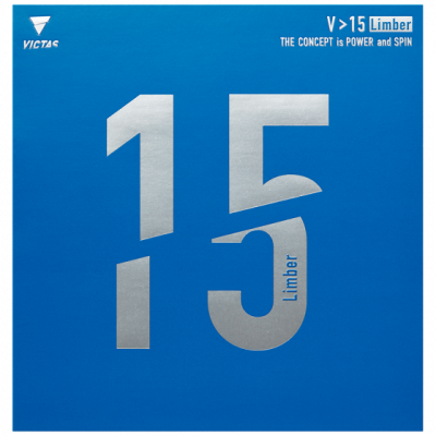 VICTAS V>15 Limber Table Tennis Rubber (V15 Limber)