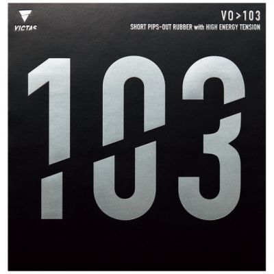 VICTAS VO>103 Short Pimples Table Tennis Rubber