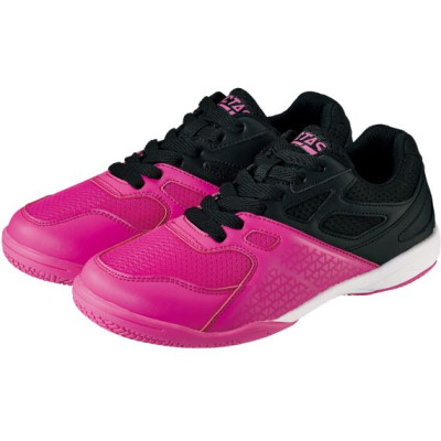 VICTAS LEAP VP TABLE TENNIS SHOES (Black x Pink)
