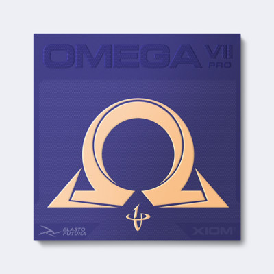 XIOM Omega VII Pro Table Tennis Rubber (Omega 7 Pro)